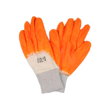 Light Style Interlock Liner Work Glove with Nitrile Coated